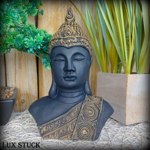 Steinfigur Buddha Shiva XL Von Stoneandstyle – 48 Cm Hoch, Frostfest Bis -30°C, Made In Germany
