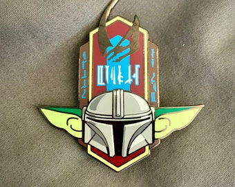 Clan of Two hard enamel pin