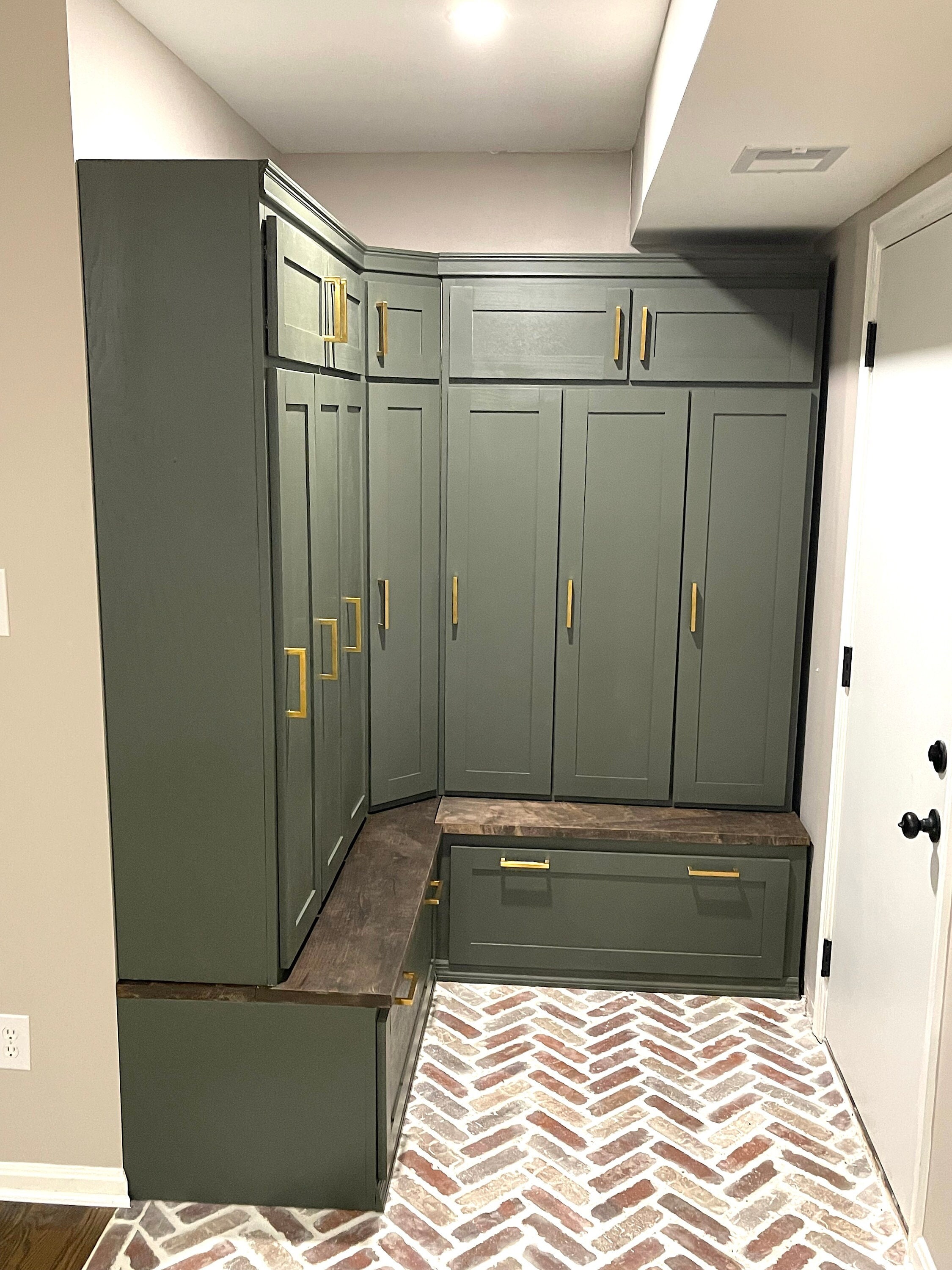 The Michael | Handmade Mudroom Hall Tree | Mudroom Organization