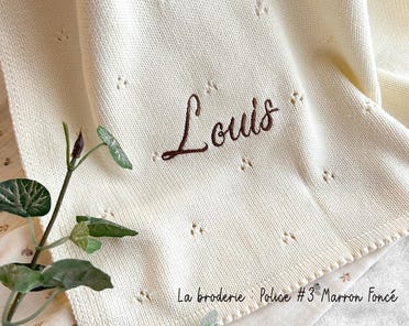 Couverture Bébé Tissu Inachevé 35x44 - Blanket Top à Personnaliser, Fait Main