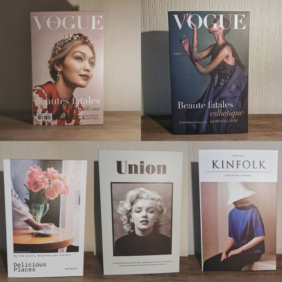 Faux Designer Decor Books Decorative Fashion Books Display Etsy