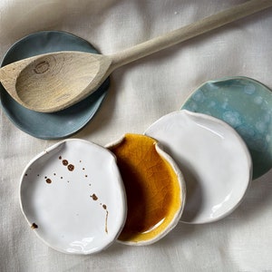 Poggiamestolo in ceramica/Articoli per la casa/Articoli da cucina/Cucchiaio di legno/Utensili da cucina