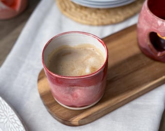 Raspberry Dimple Coasters