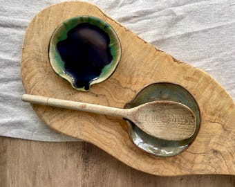 Ceramic Spoon Rests/ Homewares/ Kitchenwares/ Wooden spoon/ Cooking utensil
