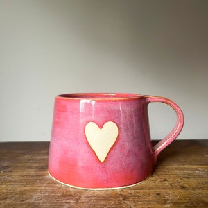 Love mugs/ ceramic mugs/ heart mugs/ gift for her image 10