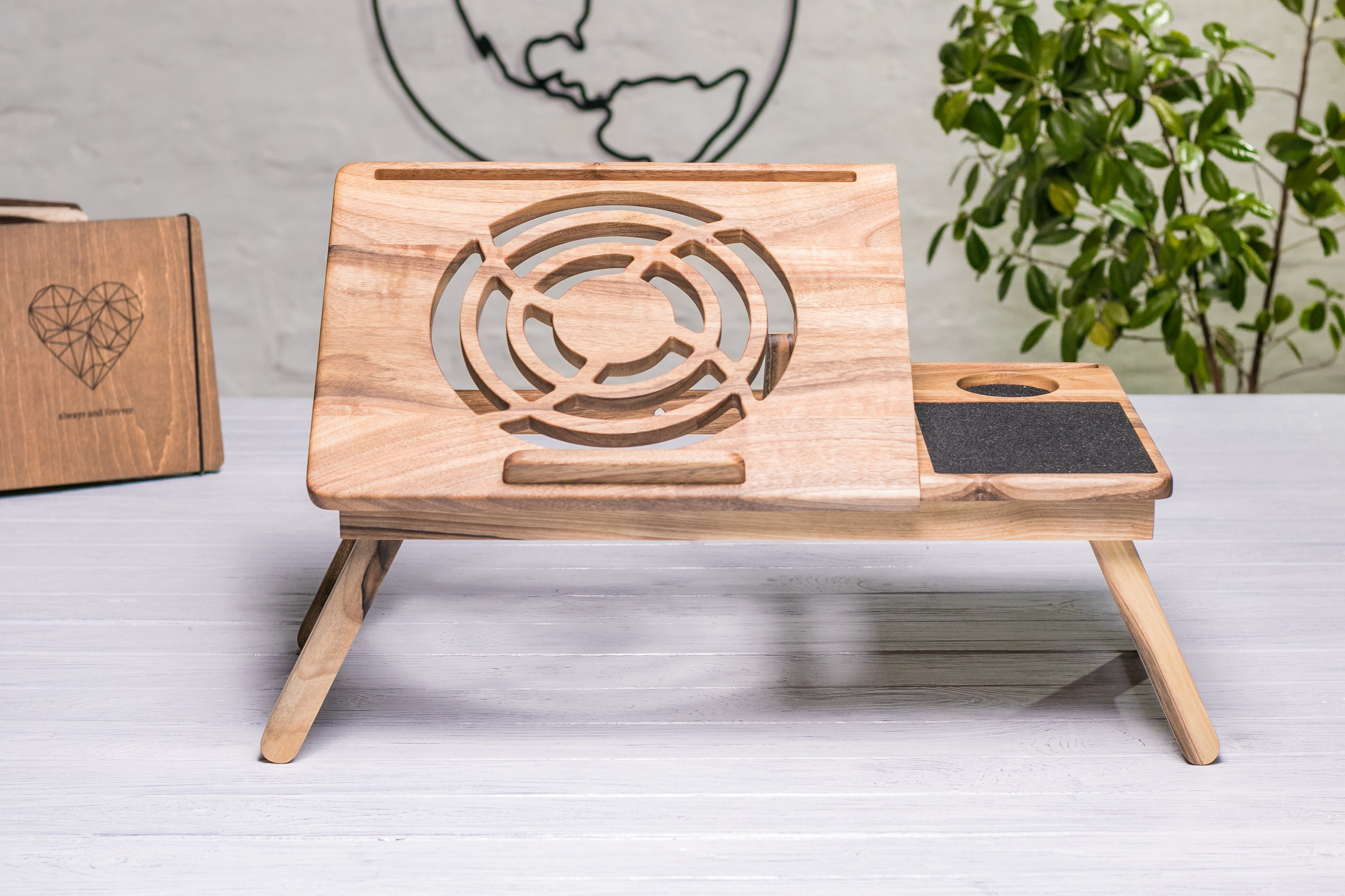 Custom Laptop Stand Laptop Lap Desk Personalized Lapdesk for Bed Laptop