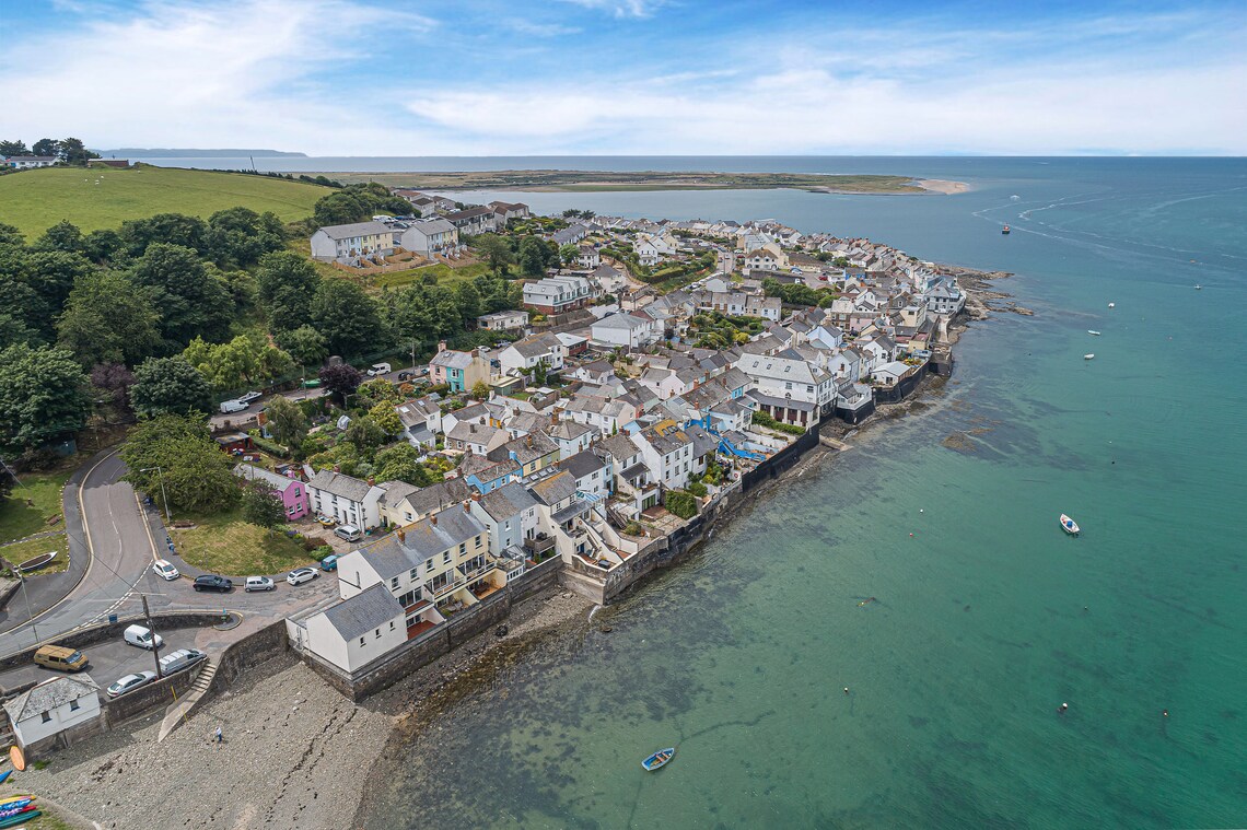 Irsha Street Appledore North Devon Framed Aerial Print Etsy
