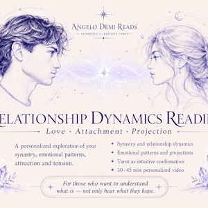 Relationship Dynamics Reading | Love, Attachment & Projection Patterns | Astrology and Tarot Video