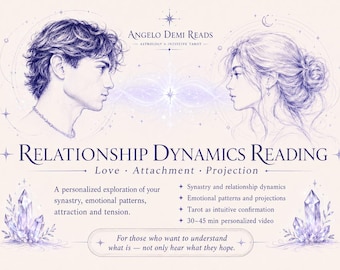 Relationship Dynamics Reading | Love, Attachment & Projection Patterns | Astrology and Tarot Video