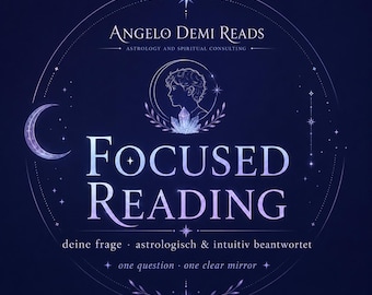 Gericht lezen · Astrologie en intuïtieve begeleiding bij één vraag