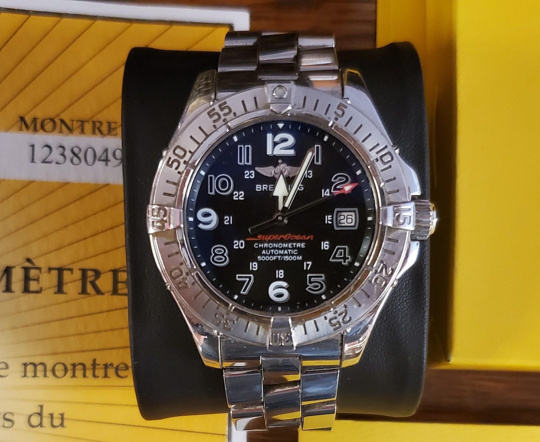 2009 Breitling Superocean Men's Wrist Watch With Box - Preowned - Etsy