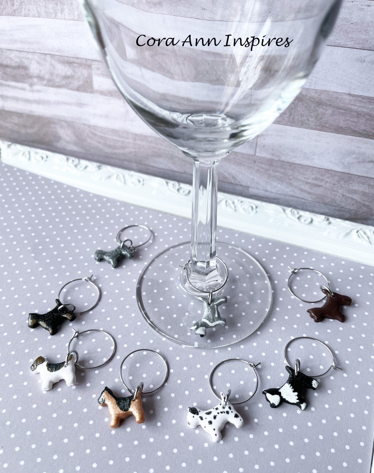 Onwon 300 Pieces Wine Glass Charm Rings DIY Your Own Wine GLass Marker  Silver Plated Open Hoop Earring Beading Hoop Party Favor
