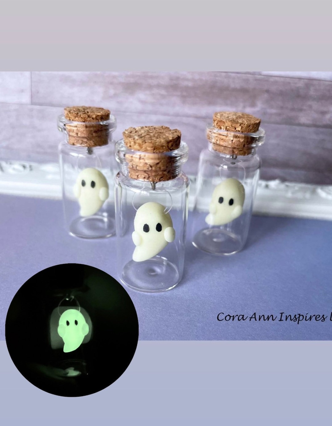Glow In The Dark Ghost Mason Jar – Sprinkled and Painted at KA Styles.co