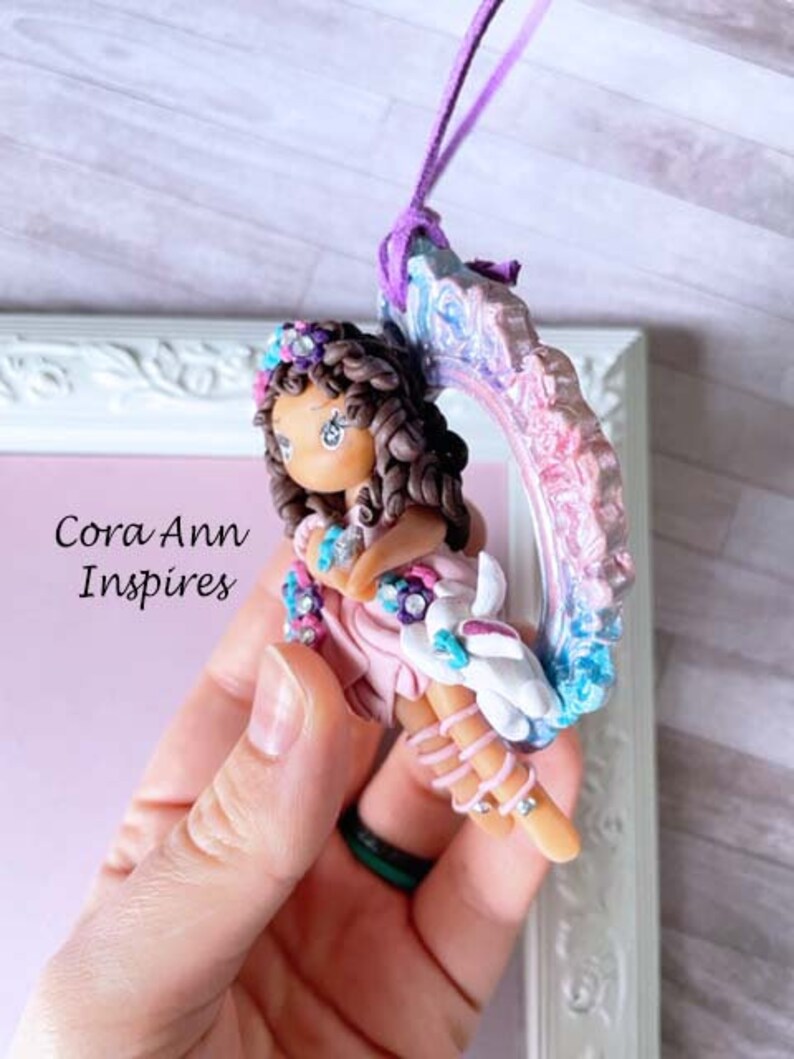 Ballerina Polymer Clay Doll/ Bunny Polymer Clay Girl/ Etsy