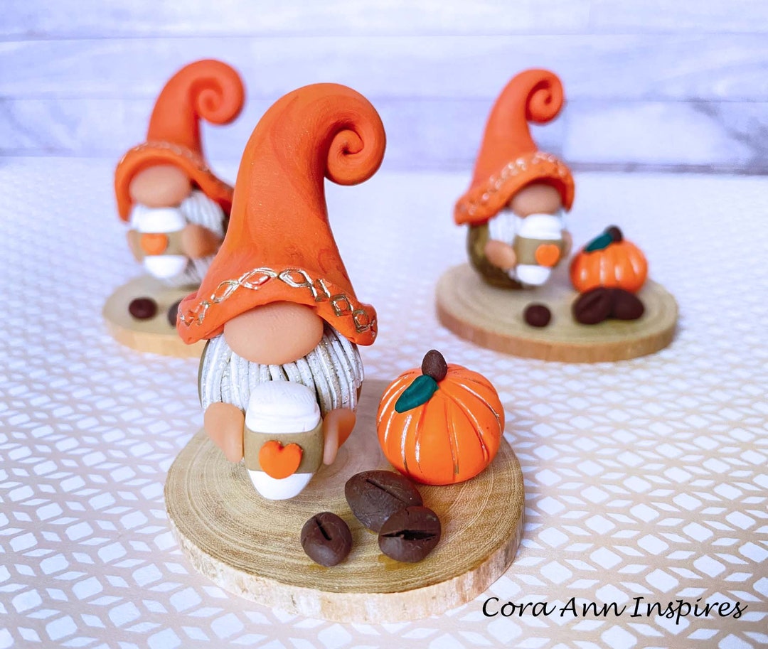 Pumpkin Spice Gnomes/ Coffee Gnomes / Coffee Decor/ Gnome Decor