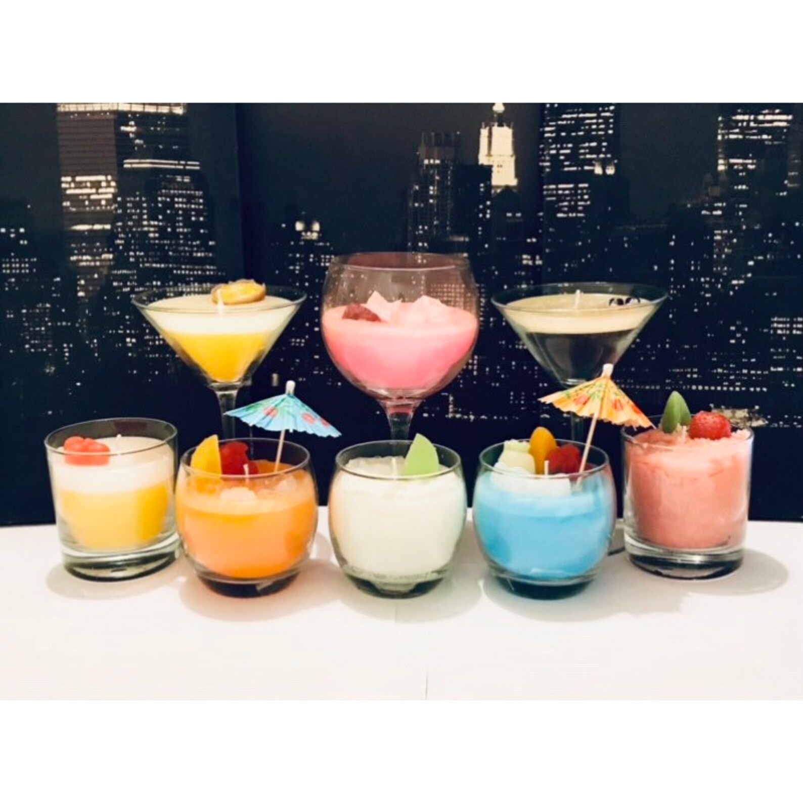 The Cocktail Candle Etsy