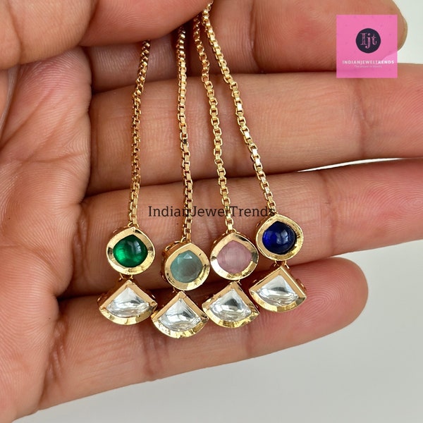 Dainty Maang tikka/ Kundan Tikka/ Indian Jewelry/ Indian Wedding Jewelry/ Pakistani Jewelry/ Jhoomer/ Matha patti/ Indian forehead jewelry