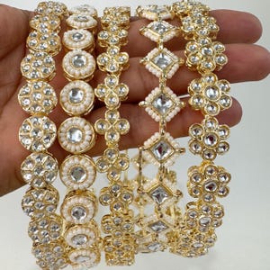 Kundan hoofdband/haarband /Sheesh Phool tikka/Bridal Matha Patti/Sheesh patti/Matha phool/Kundan Indiase sieraden/Indian Bridal/Pakistaans
