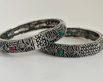 アクセサリー Indian Jewelry Silver Turquoise Bangle il_340x270.4743250221_4ugc.jpg