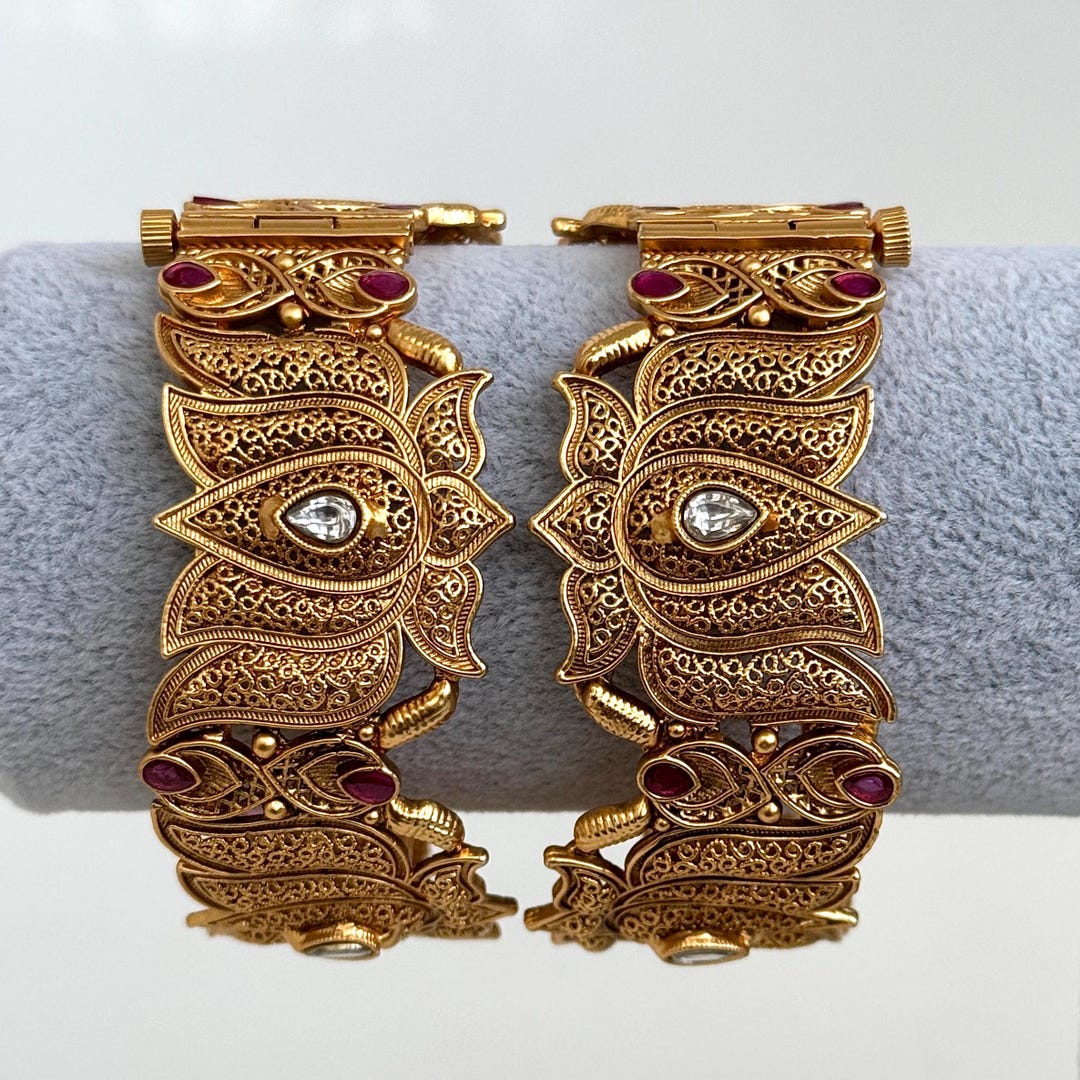Antique Openable Kadas | Indian Traditional Bangles