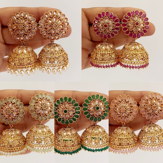 Nagas Antique Jhumka Earrings By Asp Fashion Jewellery – 𝗔𝘀𝗽  𝗙𝗮𝘀𝗵𝗶𝗼𝗻 𝗝𝗲𝘄𝗲𝗹𝗹𝗲𝗿𝘆