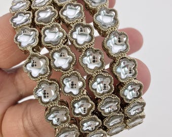 Bracciale con perline nere e fiocco rosa - Gioielli - Bracciali e c