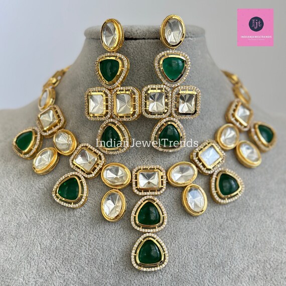 Polki and sale kundan