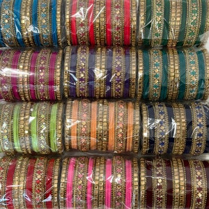 Bollywood Style Indian Fancy Bangles/Punjabi bangles Set/Bridal bangles/Wedding bangles/Pakistani bangles/Festive bangles/Stone Bangles