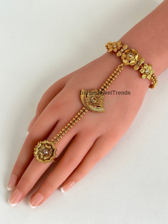 News Free Shipping 3pcs/lot Hand Chain With Finger Ring Flower Crystal  Bracelet For Women Bridal Bracelet and Ri… | Hand chain, Bridal bracelet, Ring  bracelet chain