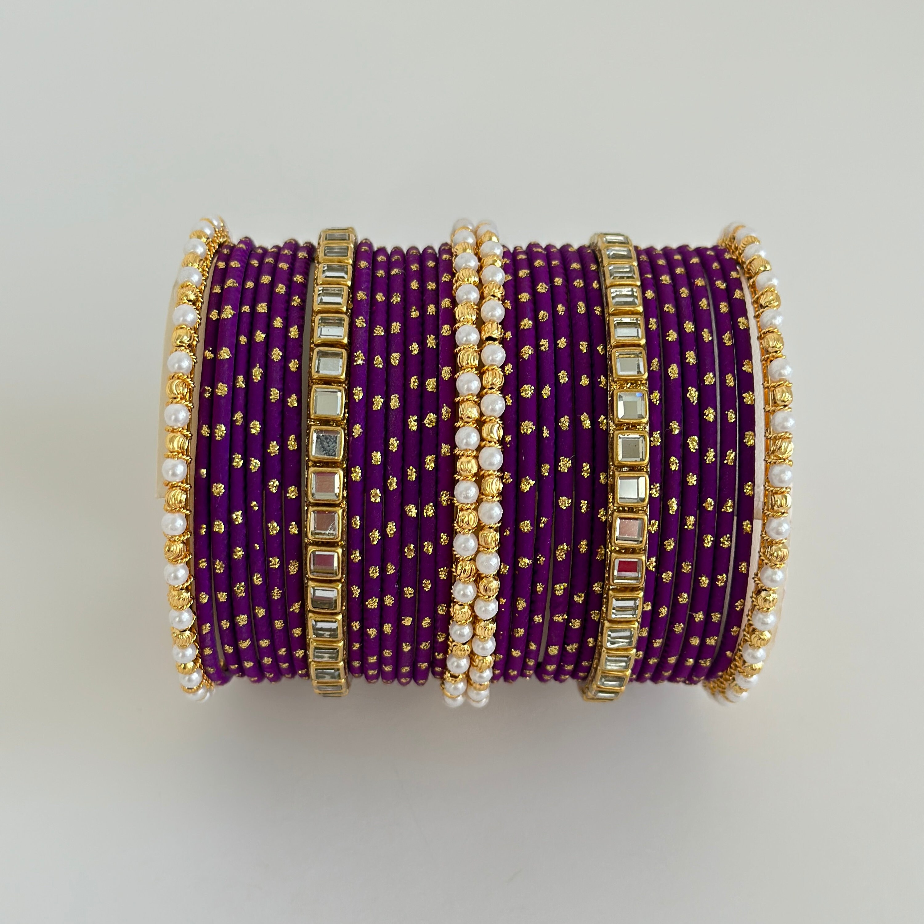 Dark shop purple bangles