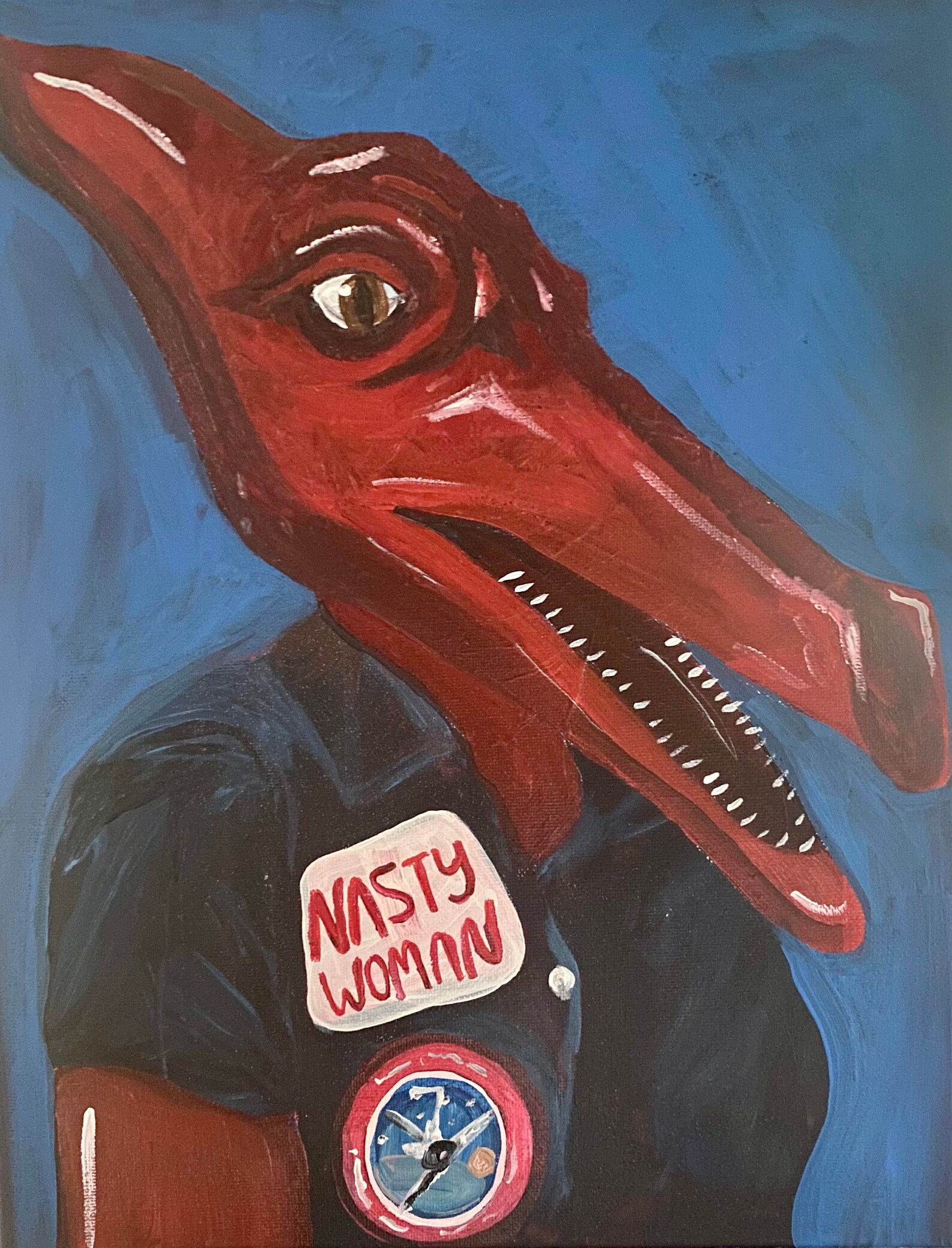 Sally Ride sally Glide Dinosaur Art Print Etsy