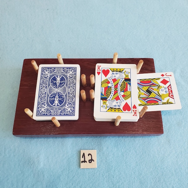 Card Caddy for Hand and Foot Etsy