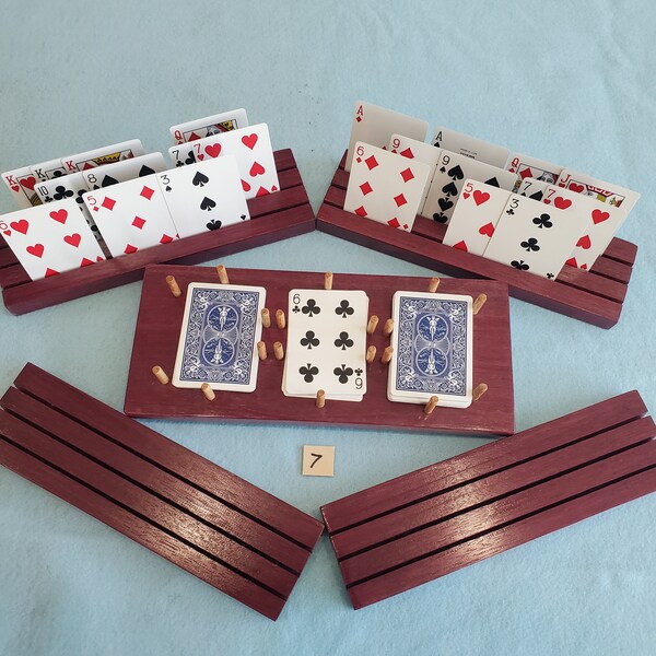 Wood Hand and Foot Card Tray Etsy