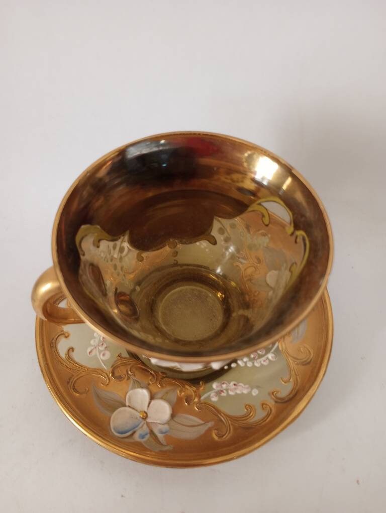 Venezia glassとカップのセット Venezia glassとカップのセット Venezia glassとカップのセット