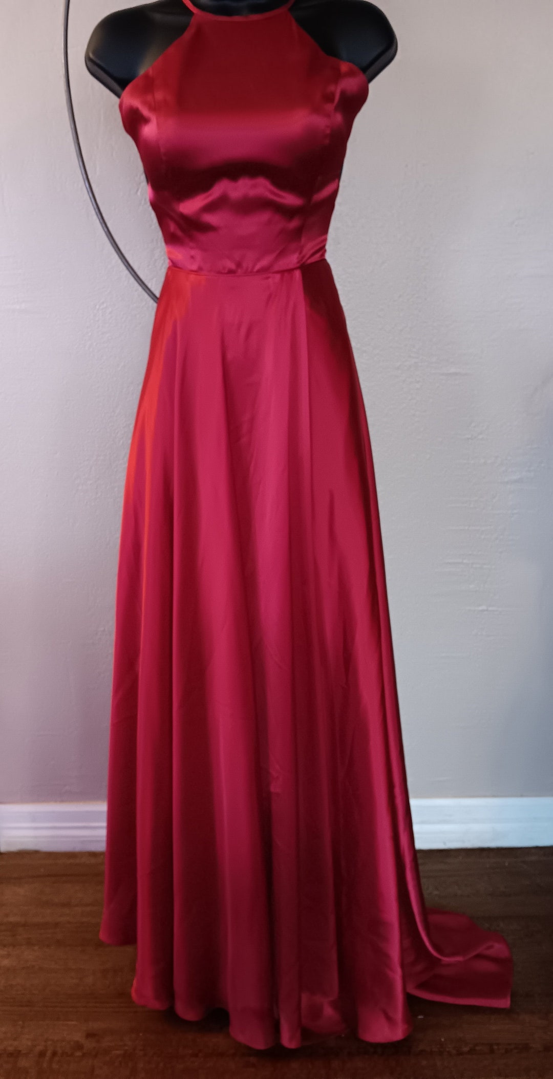MONIQUE SCARLET RED GOWN