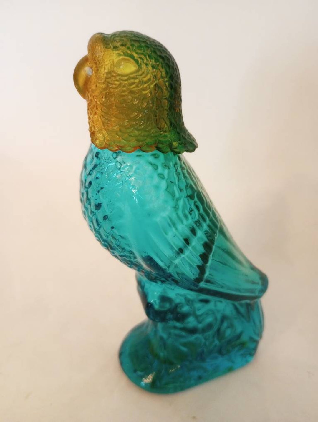 Budgie Bottle Vintage Perfume Bottle Budgie Gifts Budgie Figurine Avon