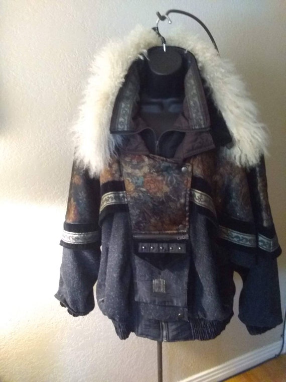boho ski jacket