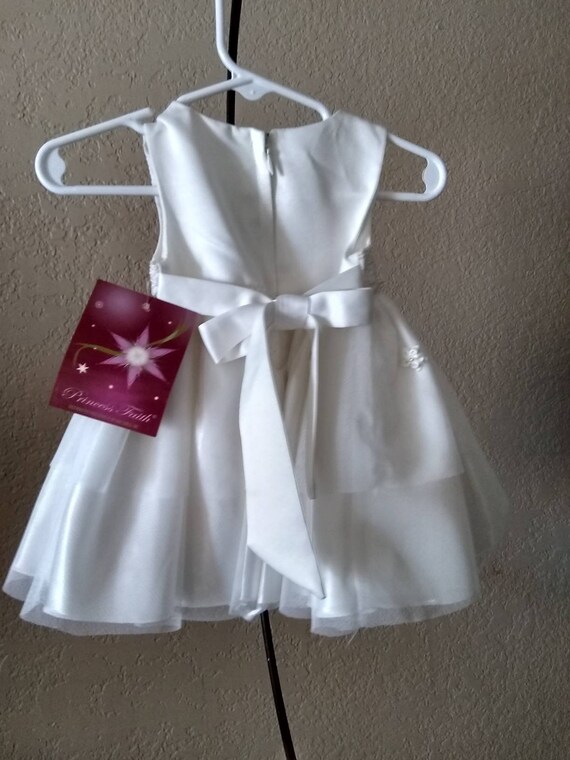 Princess Faith White Easter Wedding Fancy Dress 3 6 Months NWT Etsy