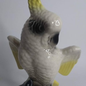 Vintage Cockatiel Bird Figurine