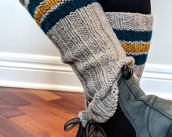 Hand Knit Leg Warmers