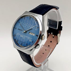 Raketa 2628 College Perpetual Calendar Vintage Mechanical Wristwatch USSR Watch