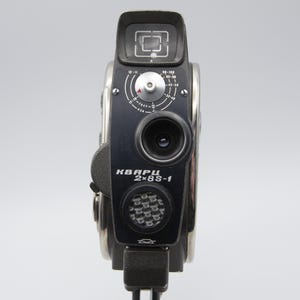 Quartz 2x8S-1 Cine Film Movie Camera Vintage in Original Leather Case USSR