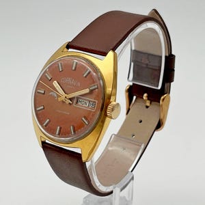 Cornavin 2628 AU 10 Vintage Mechanical Wristwatch 17 Jewels USSR Serviced Watch