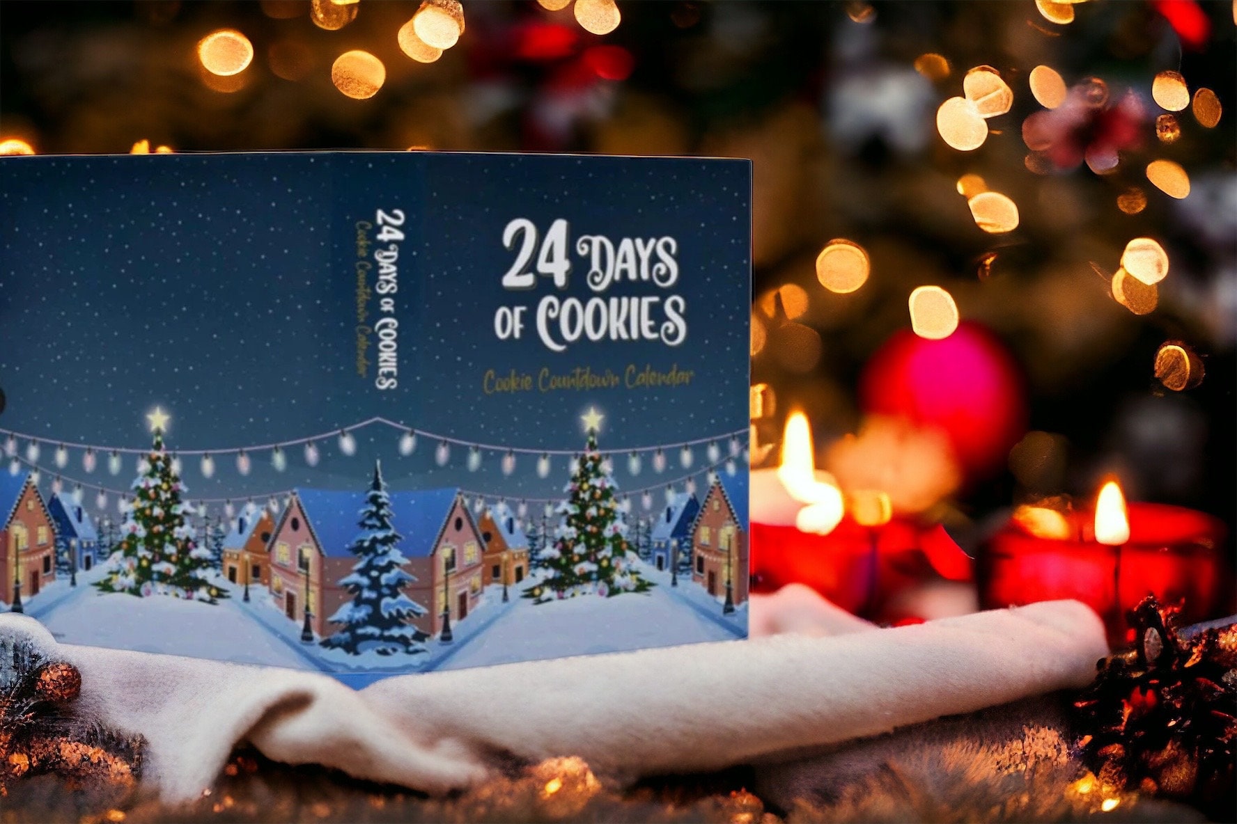 Festive Sugar Cookie Advent: 24 Days Countdown to Christmas Delights - Etsy
