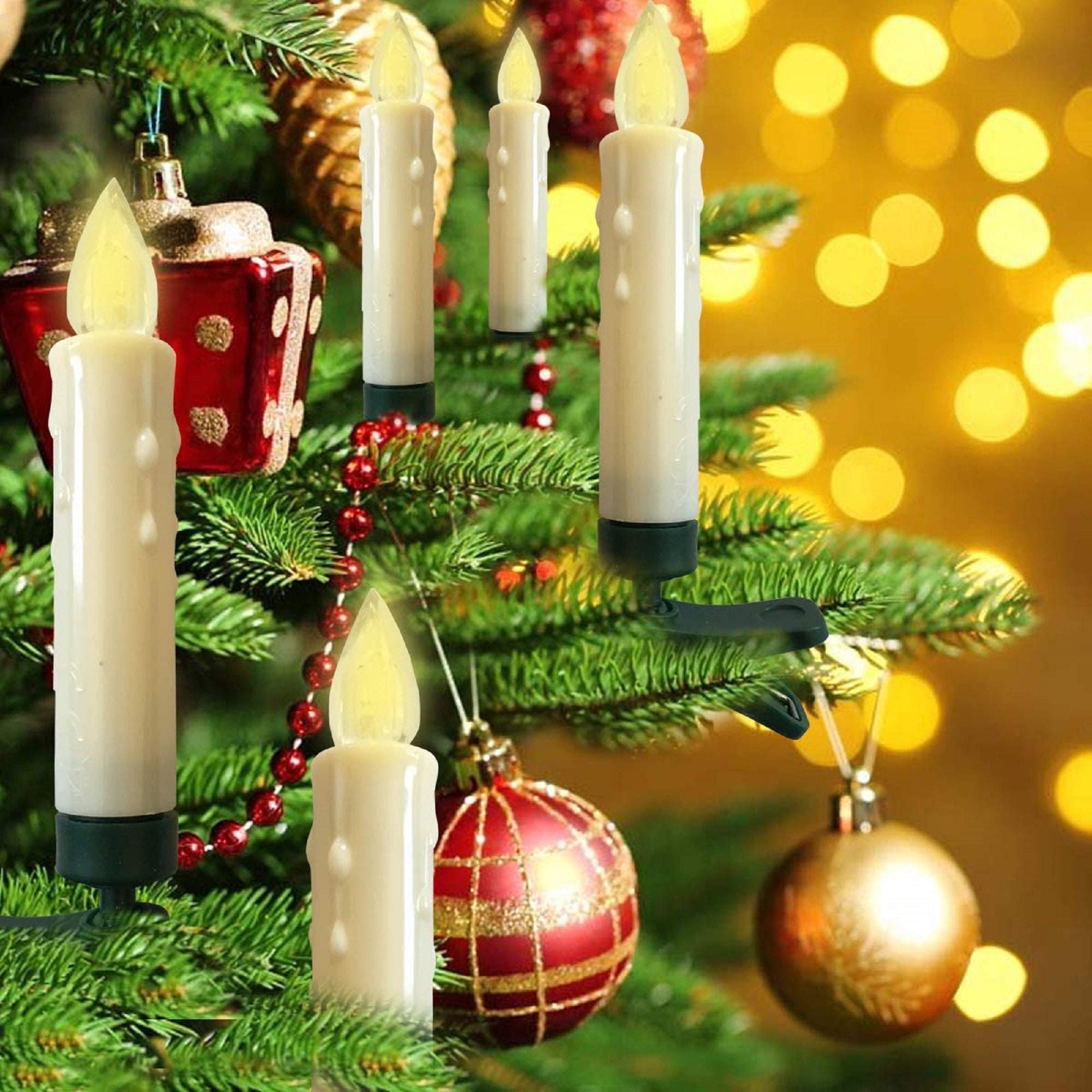 Christmas tree candles lights outlet