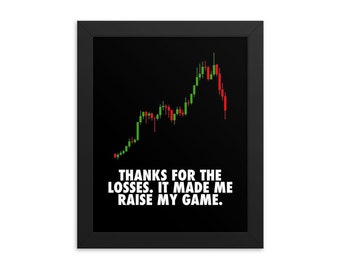 Trader Framed poster