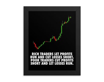 Trader Framed poster