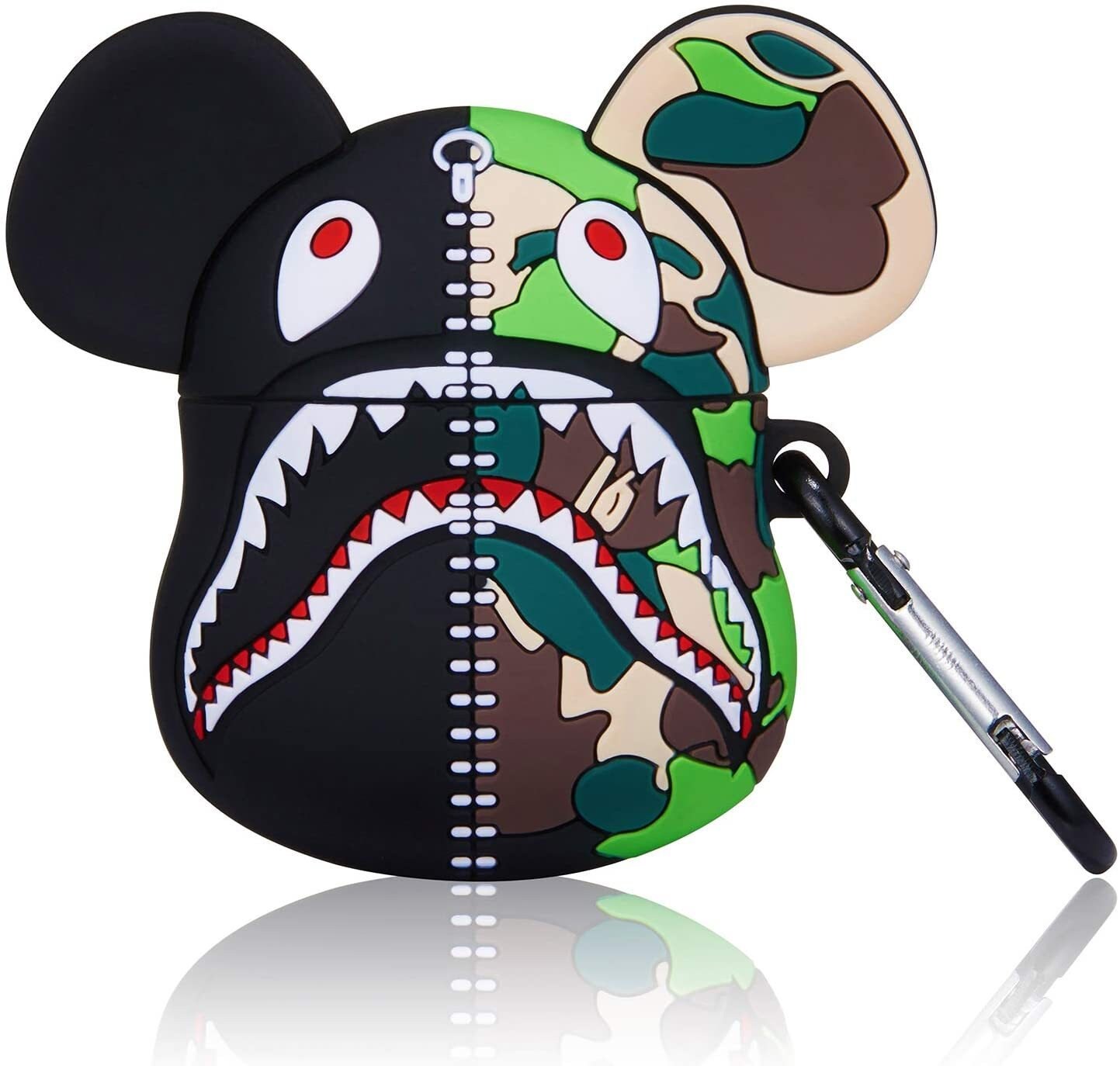 Bape AirPods Case With Keychain Fashion Airpods Case 12 Etsy