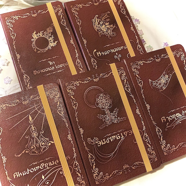 FFXIV A6 notebooks (Unending journey + expansions)