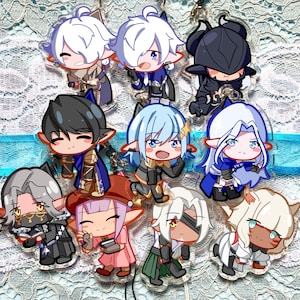 Final Fantasy XIV (Heavensward) Acrylic keychains (double sided)